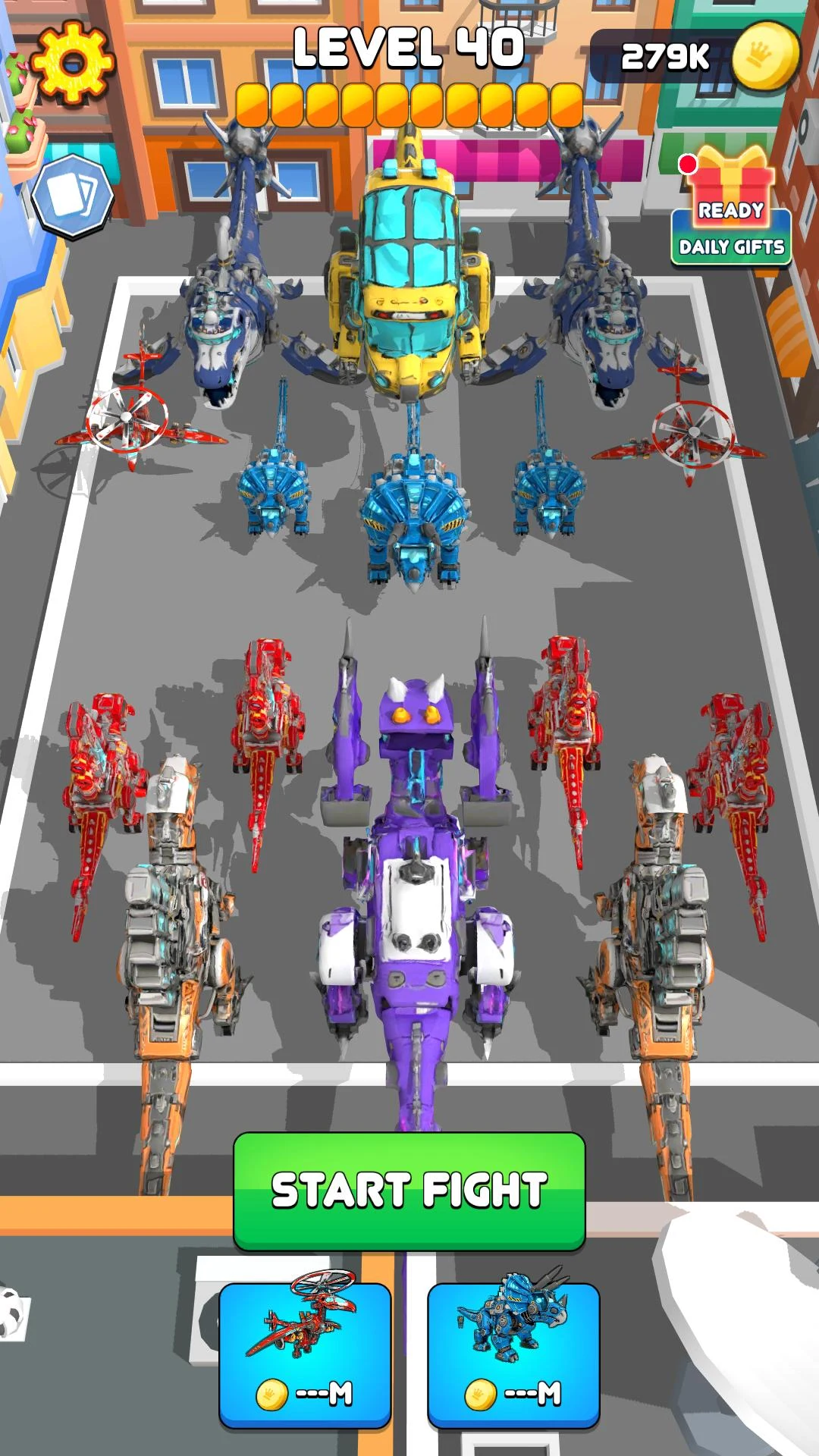 Vehicle Dinosaur Clash Battle screenshot