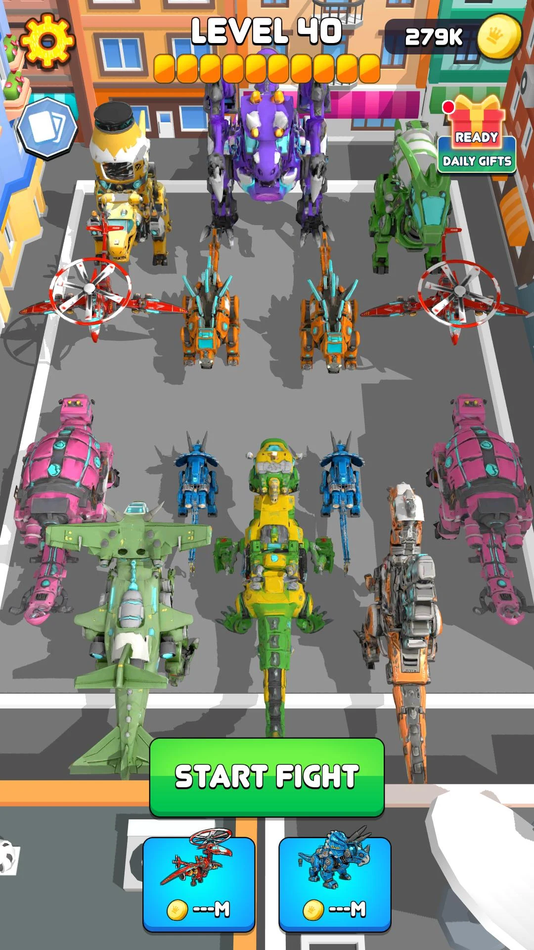 Vehicle Dinosaur Clash Battle screenshot