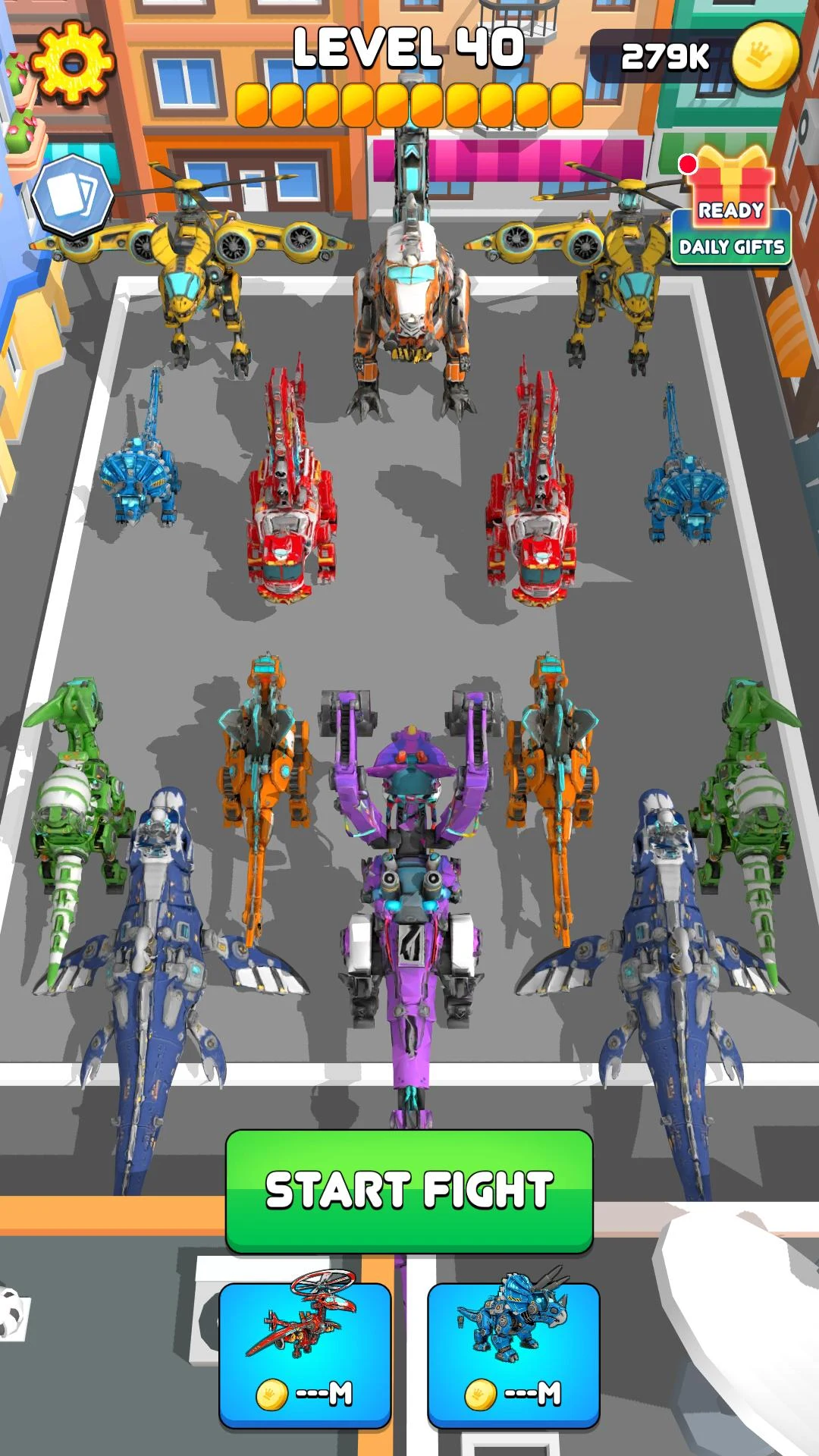 Vehicle Dinosaur Clash Battle screenshot